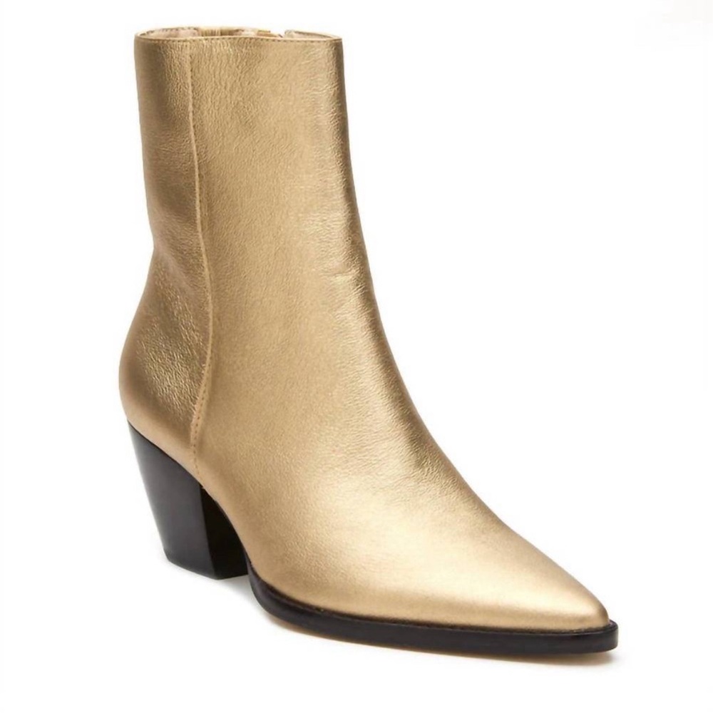 Free People Matisse Caty Ankle Boot Gold